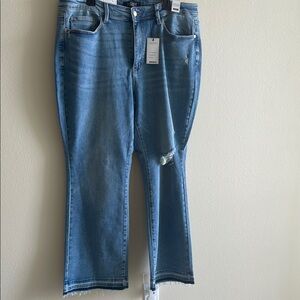 Judy Blue Medium Blue Flare Jeans